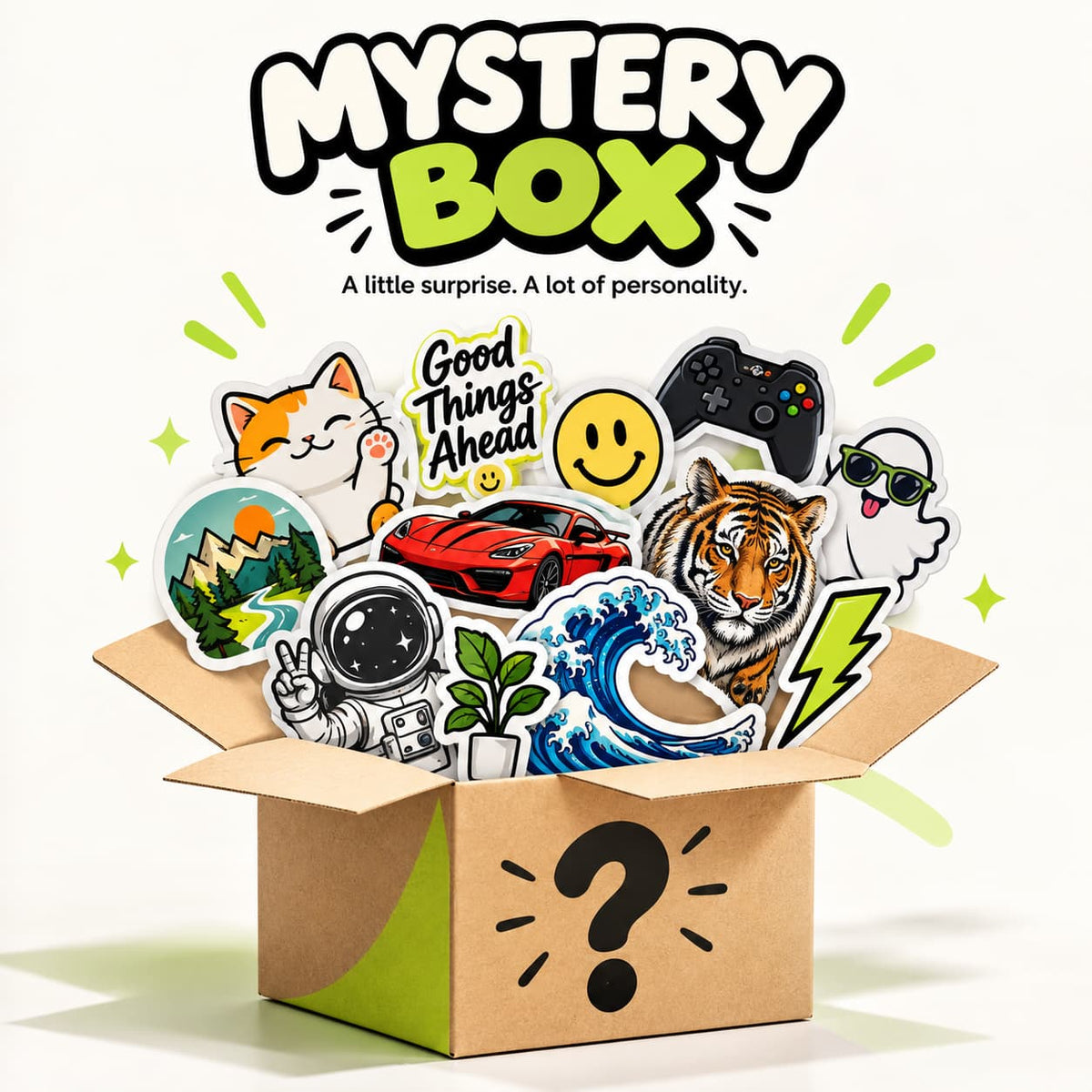 Mix Mystery Box [10 Random Stickers]