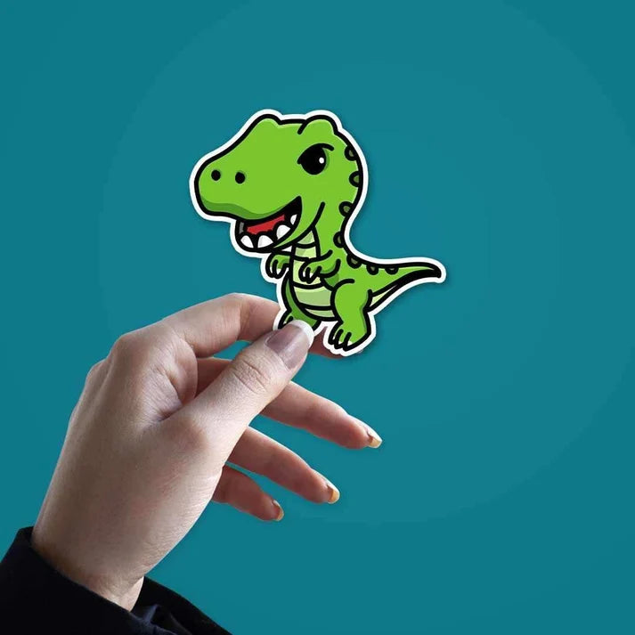 Cute Dinosaur Vinyl Sticker