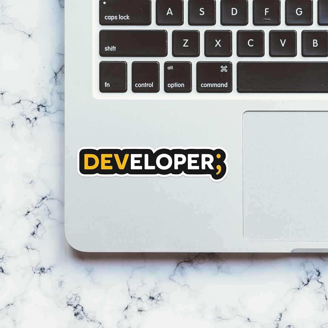 Developer Sticker
