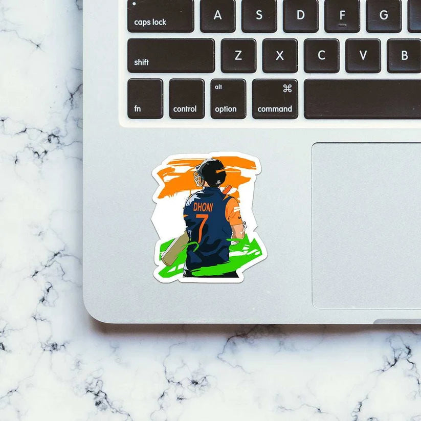 Dhoni 7 The Captain Sticker