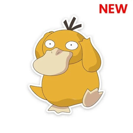 Confused Duck Vinyl Sticker