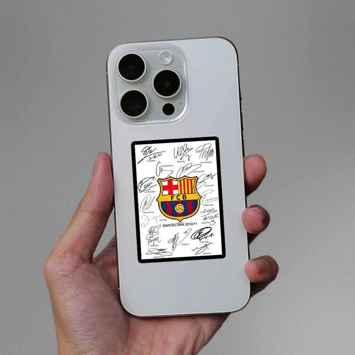 FC Barcelona 2010/11 Signatures Sticker