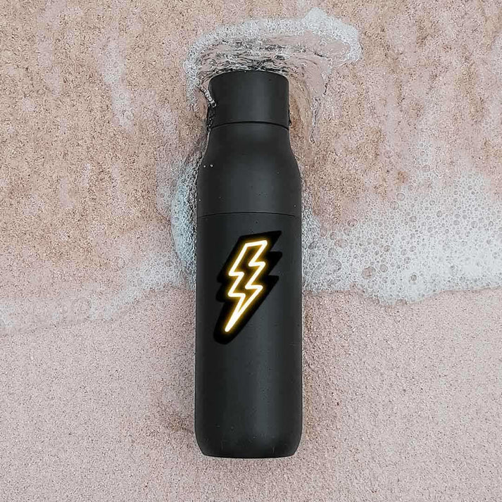 Neon Bolt Vinyl Sticker