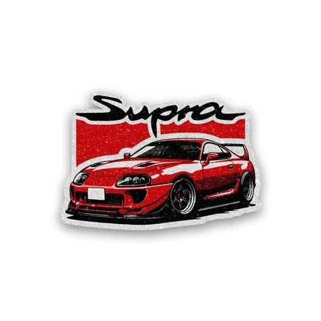 Red Supra Vinyl Sticker