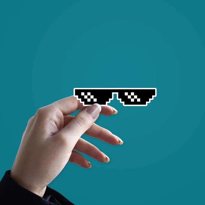 Thug Life Sunglasses Sticker