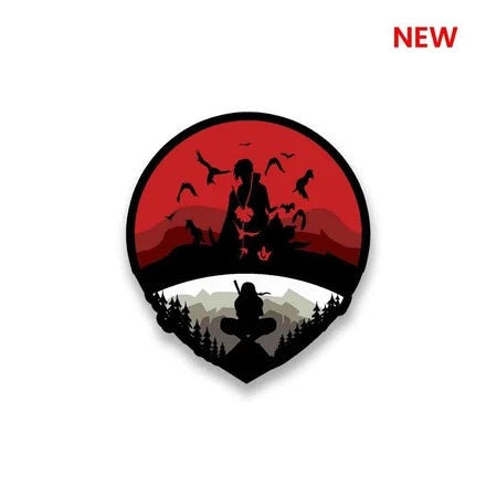 Uchiha Clan Silhouette Sticker