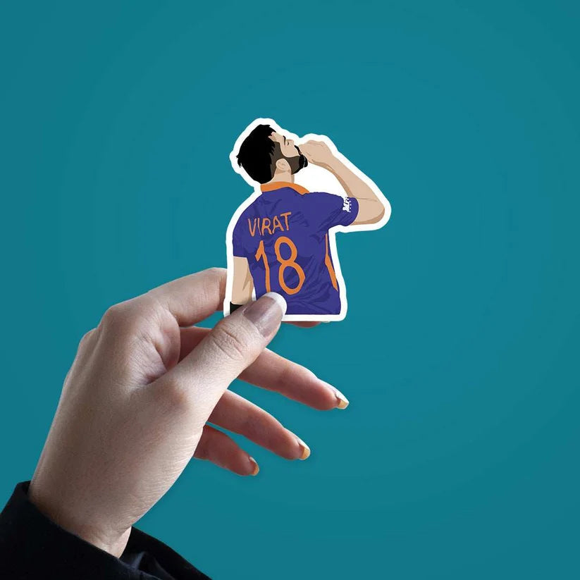 Virat 18 Century Sticker