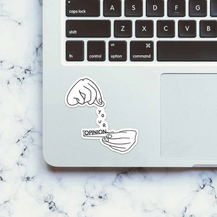 Your Opinion Sticker